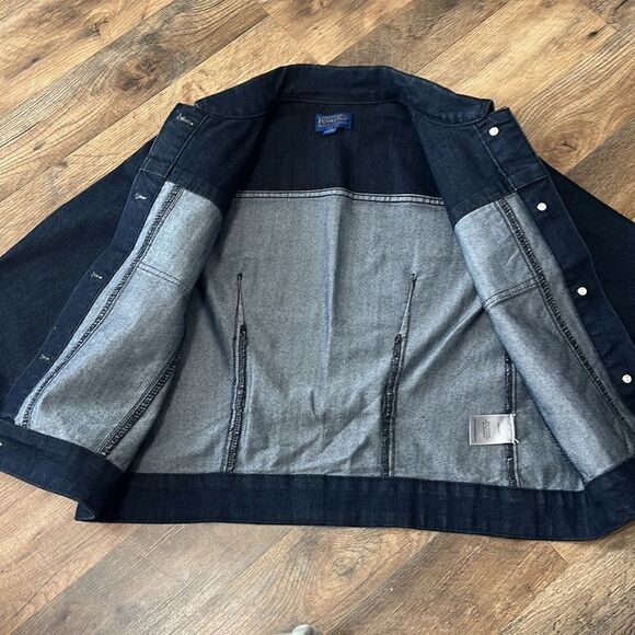 Pendleton dark wash jean jacket size extra small - Picture 4 of 7